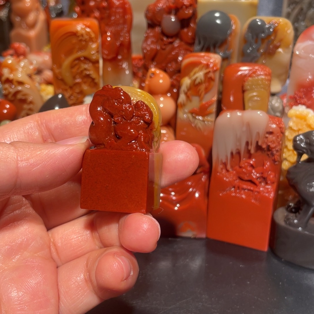 寿山石印石精美印