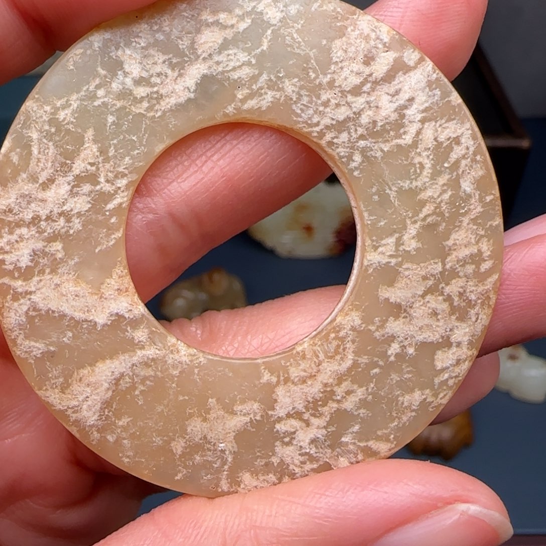 和田玉摆件未镶嵌小****菇