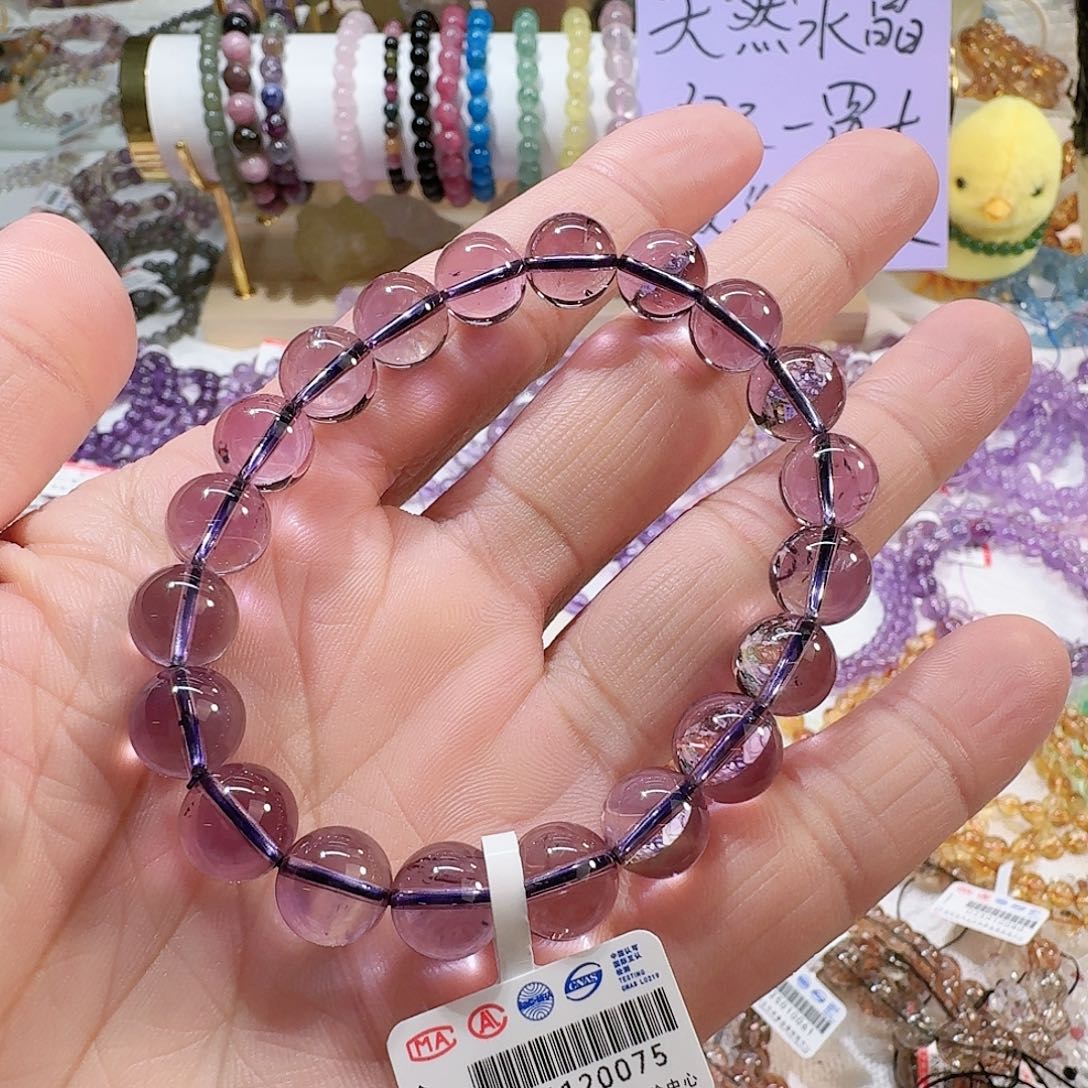 水晶手链未镶嵌紫水晶