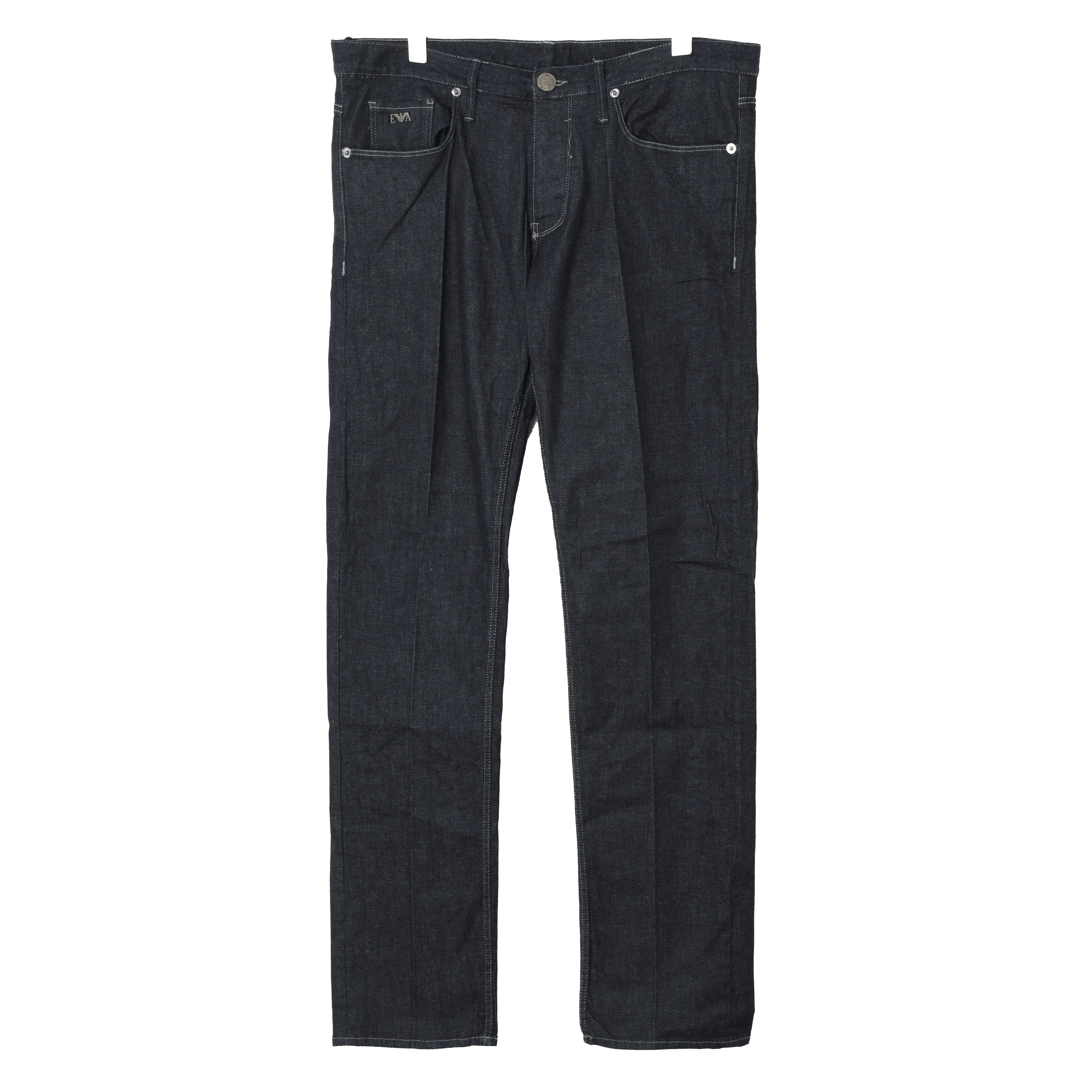 EMPORIO ARMANI 男士深蓝色百搭直筒牛仔裤3Y1J75 1D38Z 090