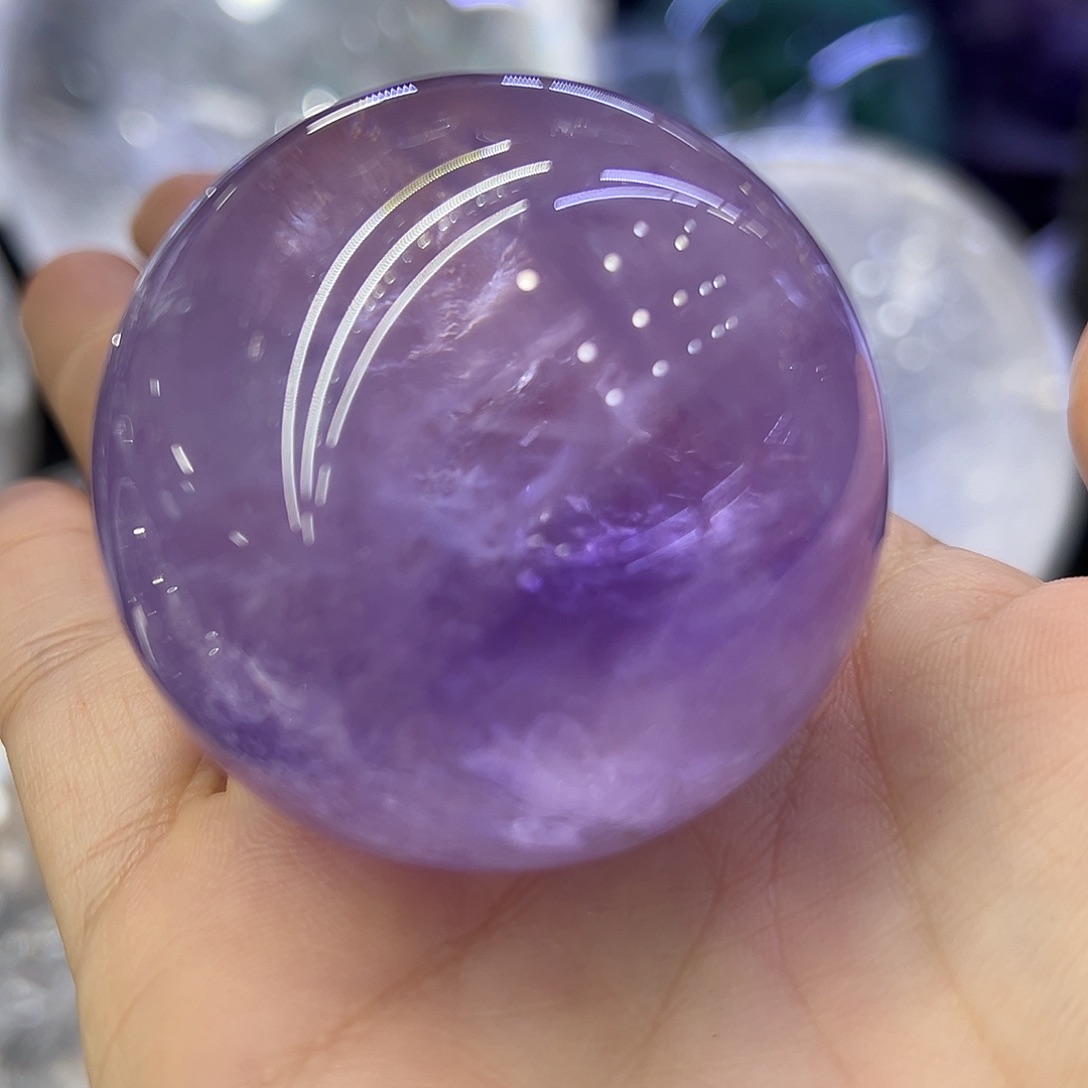 水晶水晶球摆件未镶嵌
