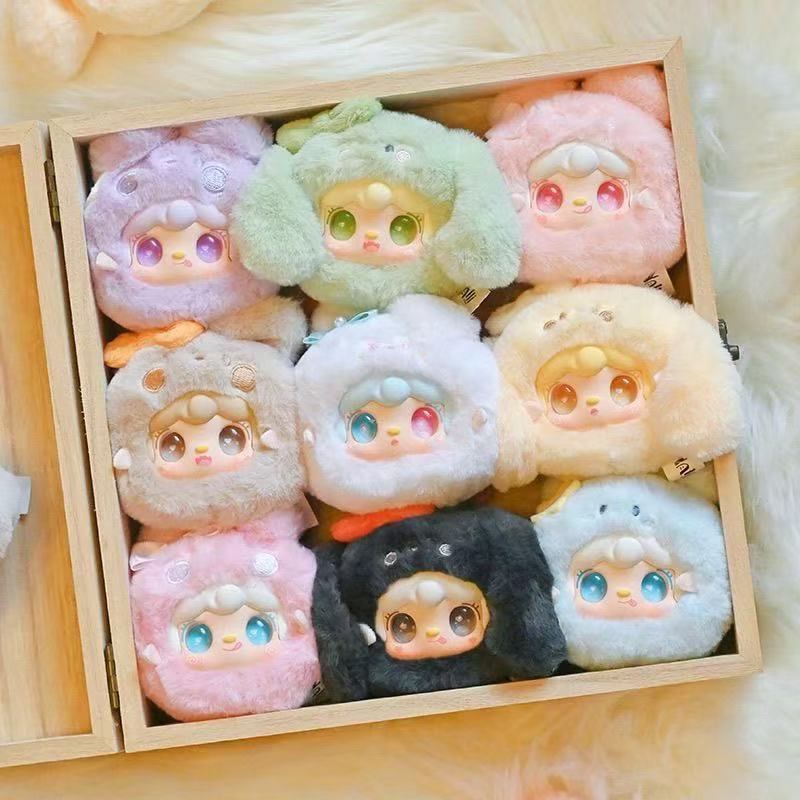 【小桃拆盒】正版yooki- 氧氧萌一萌小兔系列毛绒盲盒潮玩