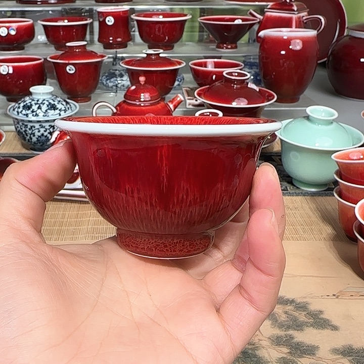 景德镇红马坊压手杯