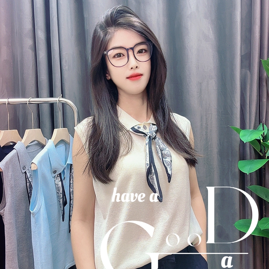 《素锦专属》polo衫女款爆款2025新款韩系极简翻领针织纽扣开衫