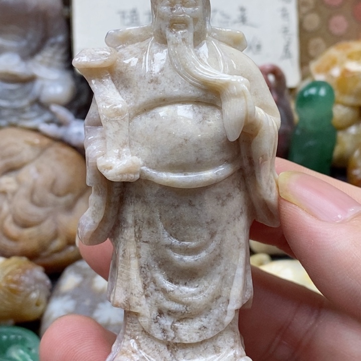 石英质玉颈饰未镶嵌没打孔