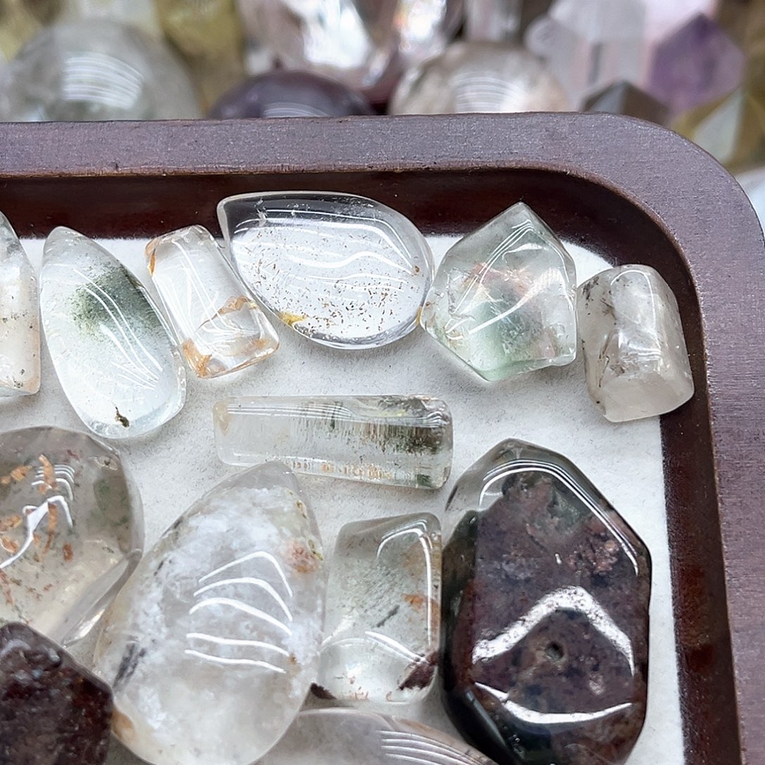 碎***片水晶未镶嵌珠宝半成品4 