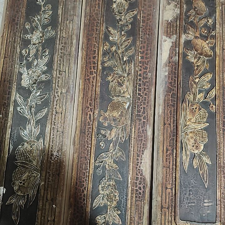 香榧木手工人物木雕花板