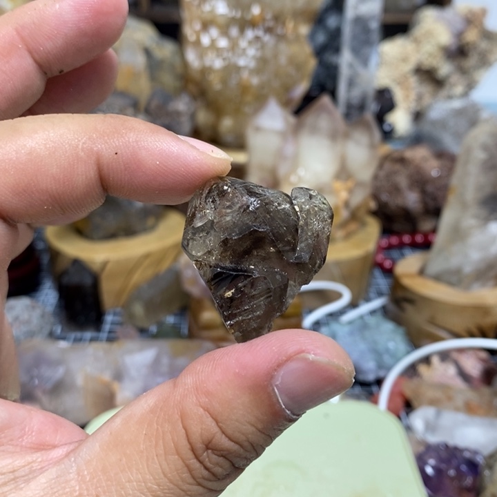 水晶水晶柱未镶嵌