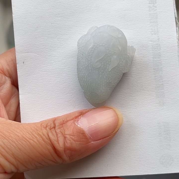 翡翠未镶嵌挂件我