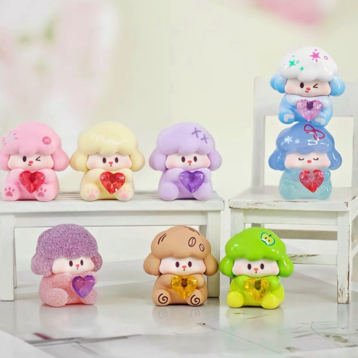 【已安代拆】BUDDY心动小狗系列萌粒潮玩摆件礼物