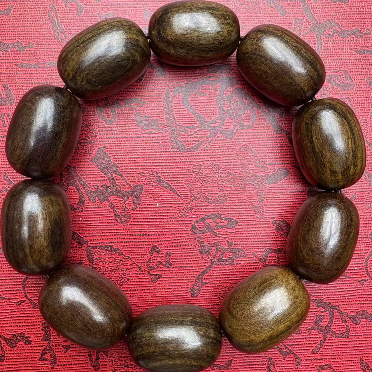 （开总文玩）天然沉香木串678