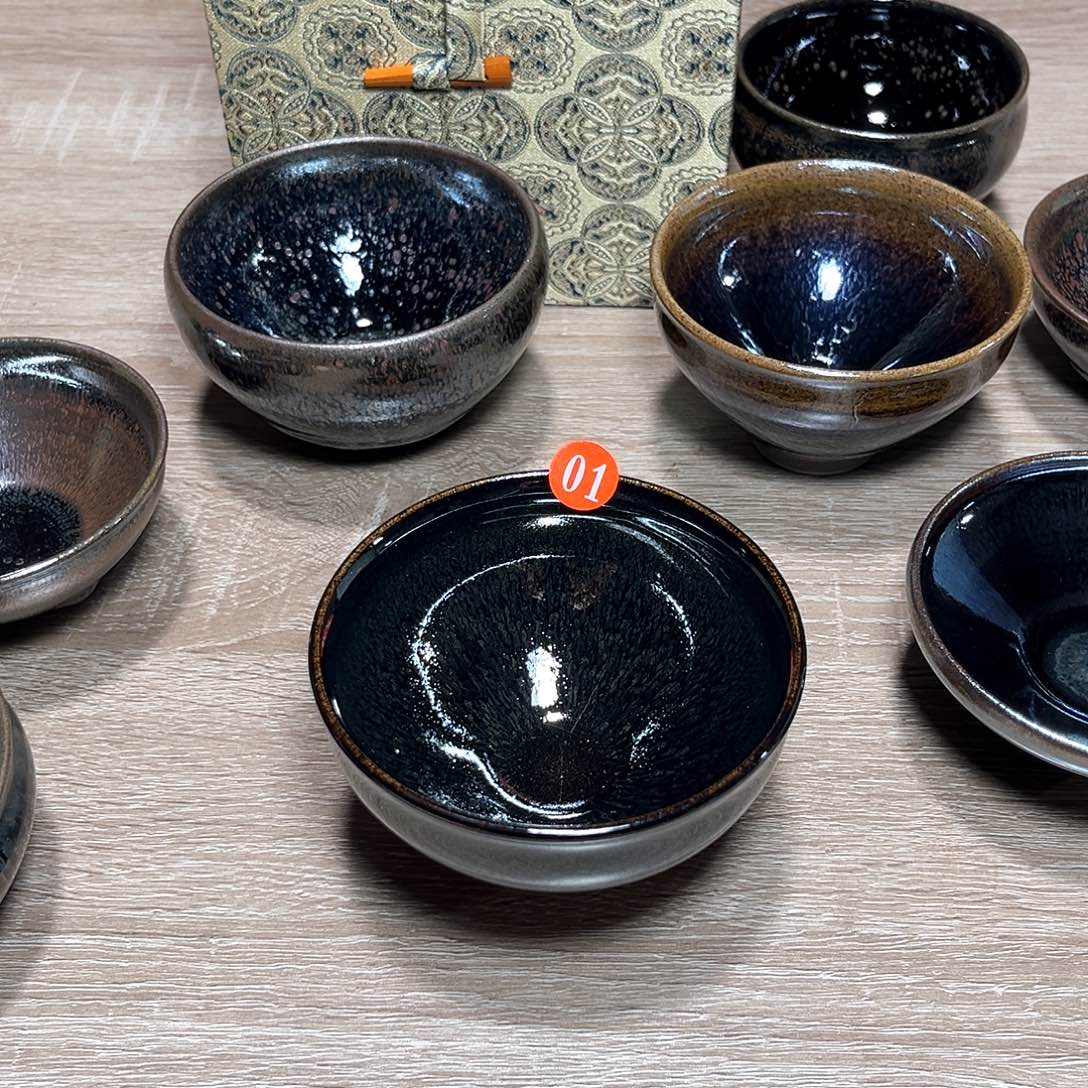 茶盏建盏柴烧原矿原釉1号