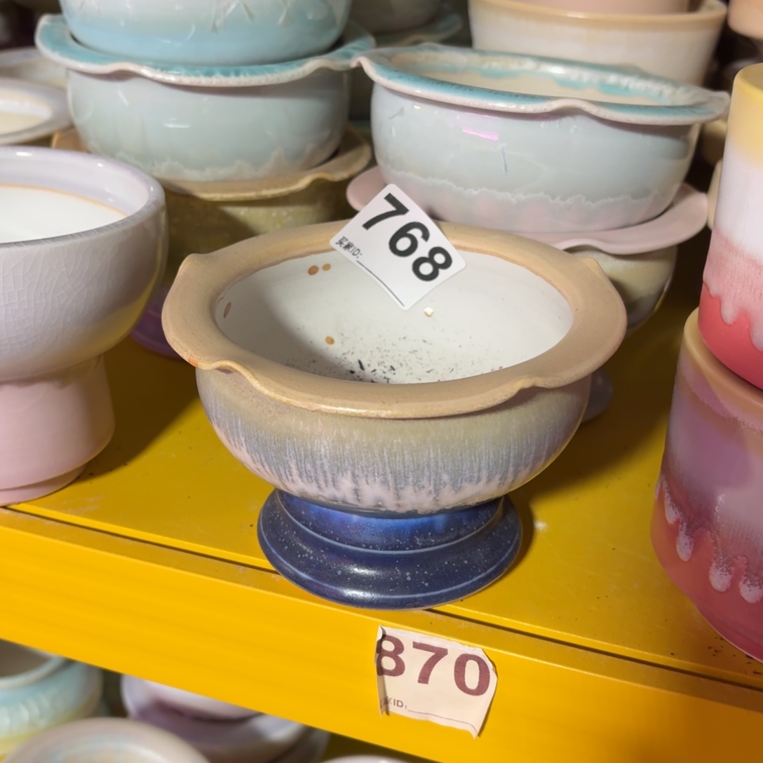 景德镇多肉花盆768