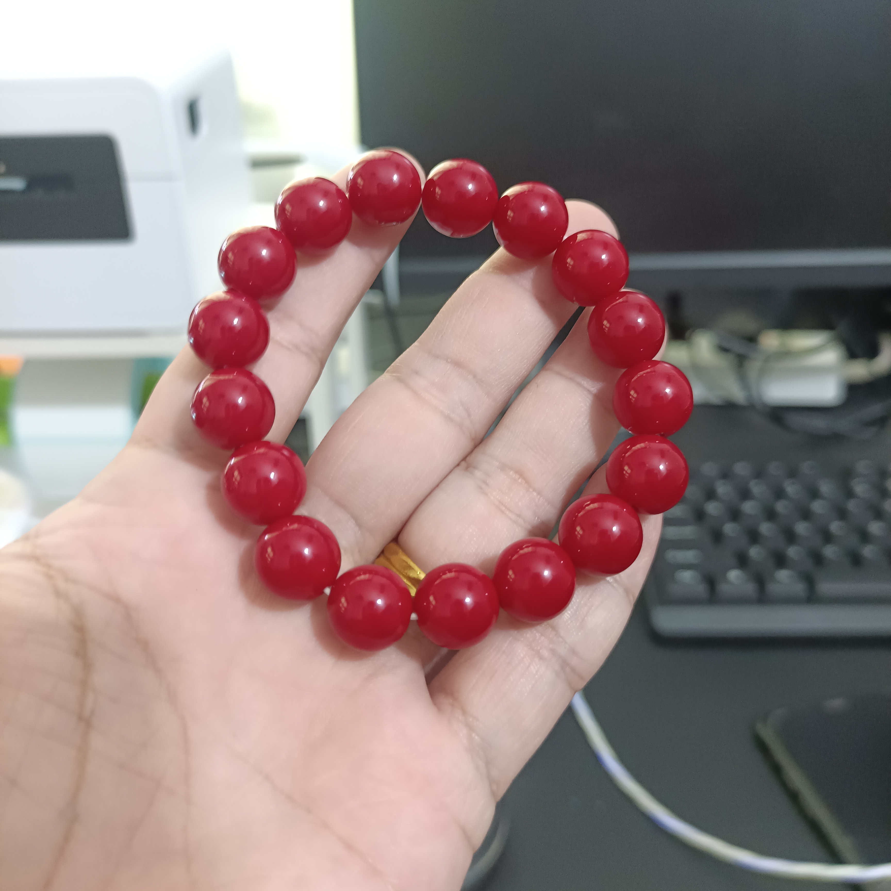 B 115 卡12 红景天手串