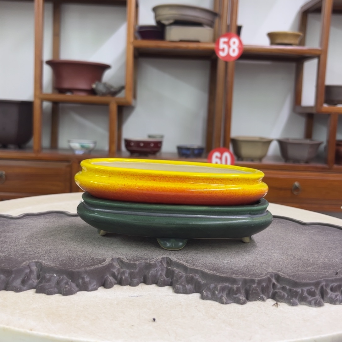 紫砂花盆瑕疵3.5-14.5-10-2。。