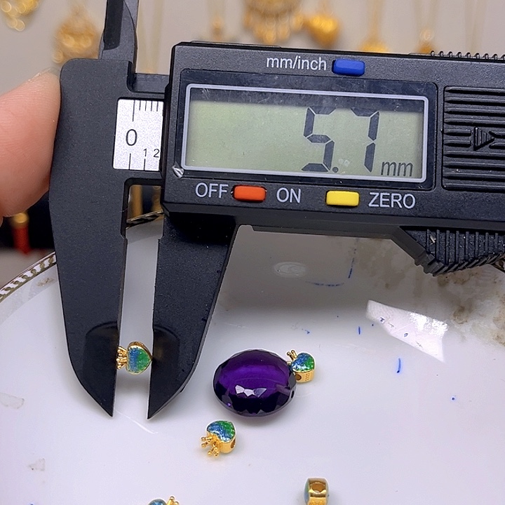 紫晶颈饰银S925镶嵌紫晶925镶嵌45