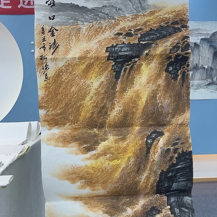 国画手绘国画作品