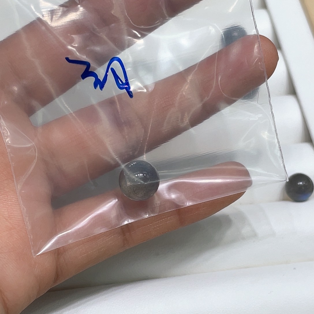 水晶珠宝半成品未镶嵌通孔/不退不换