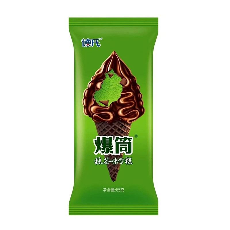 德氏爆筒雪糕抹茶味65g