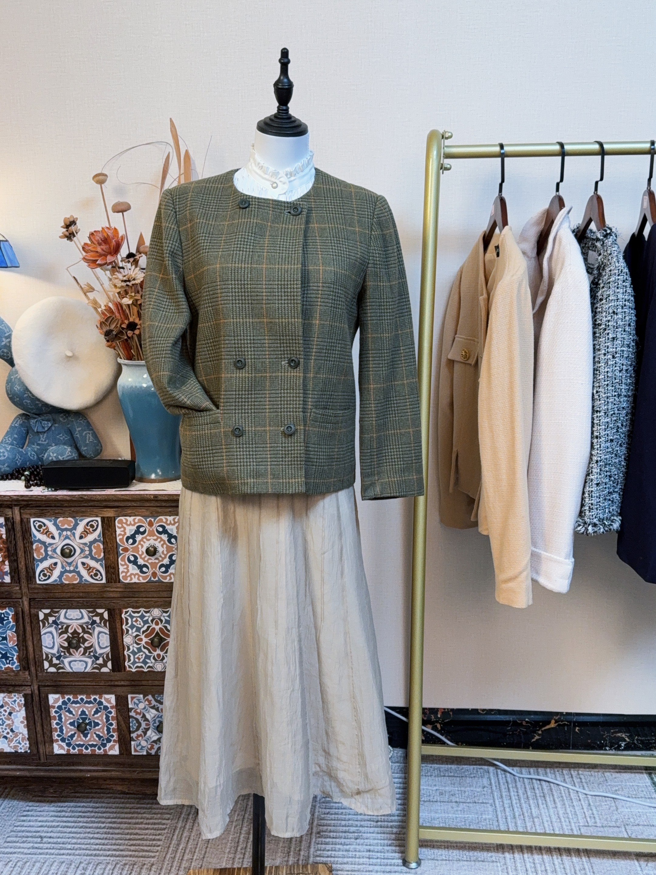 古着vintage日制百搭复古外套气质时尚