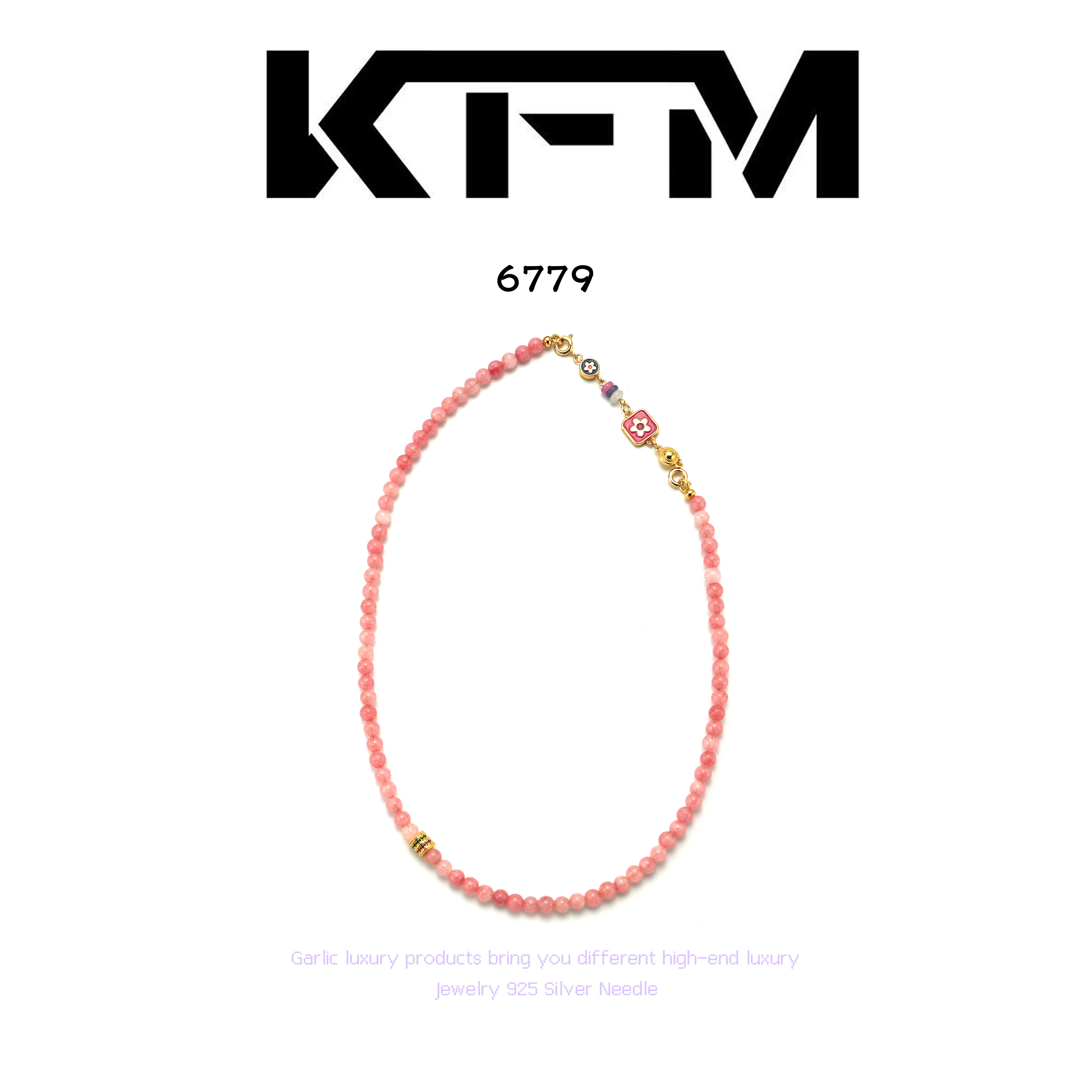 铜合金项链 KFM项链~6779（40cm）      X