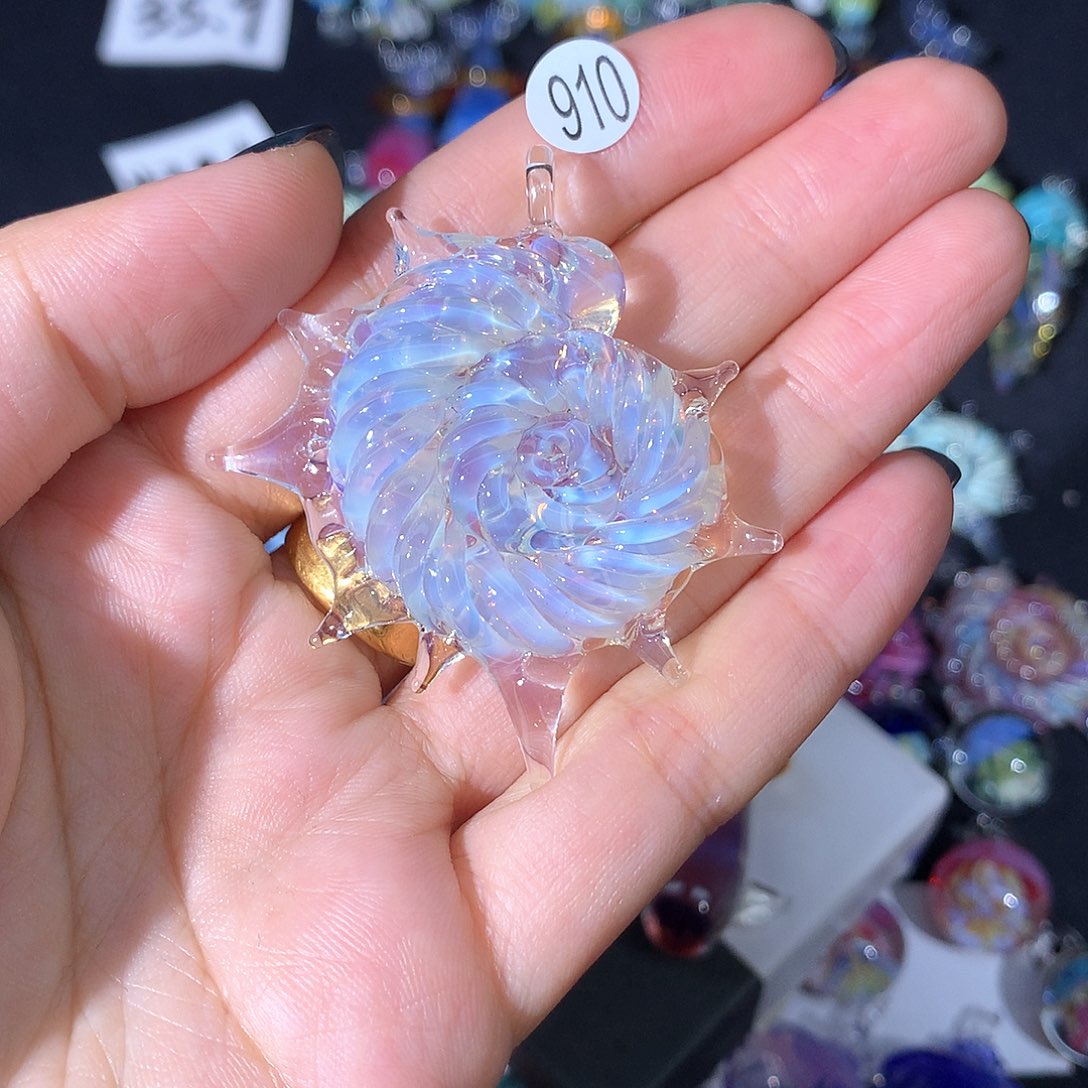 陶瓷小****!910海螺项链