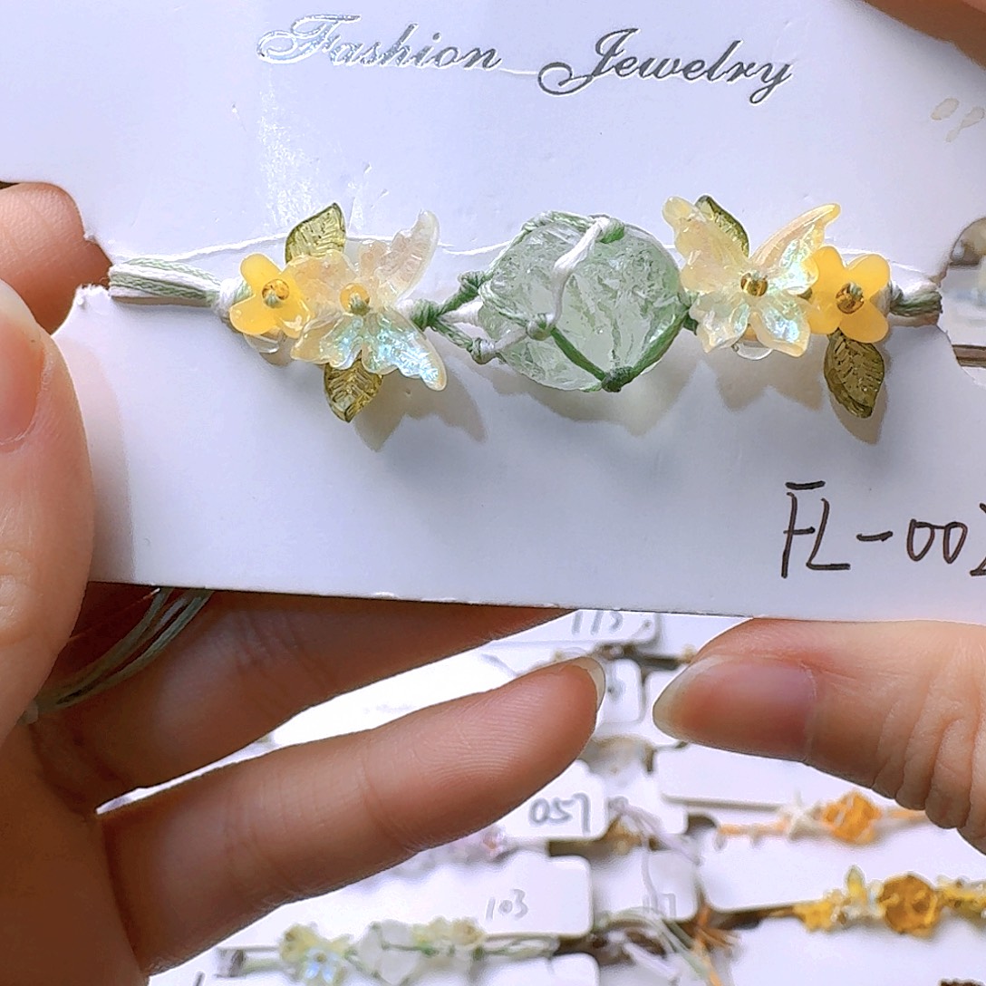 石英石纯铜锡合金纯铜手绳002