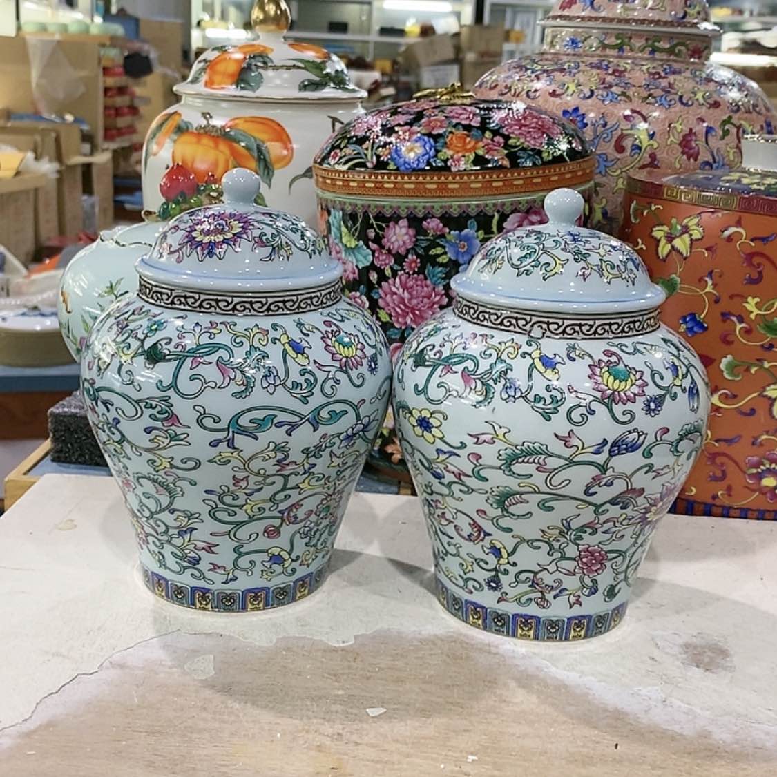 【闪购商品】罐茶叶罐陶瓷茶叶罐