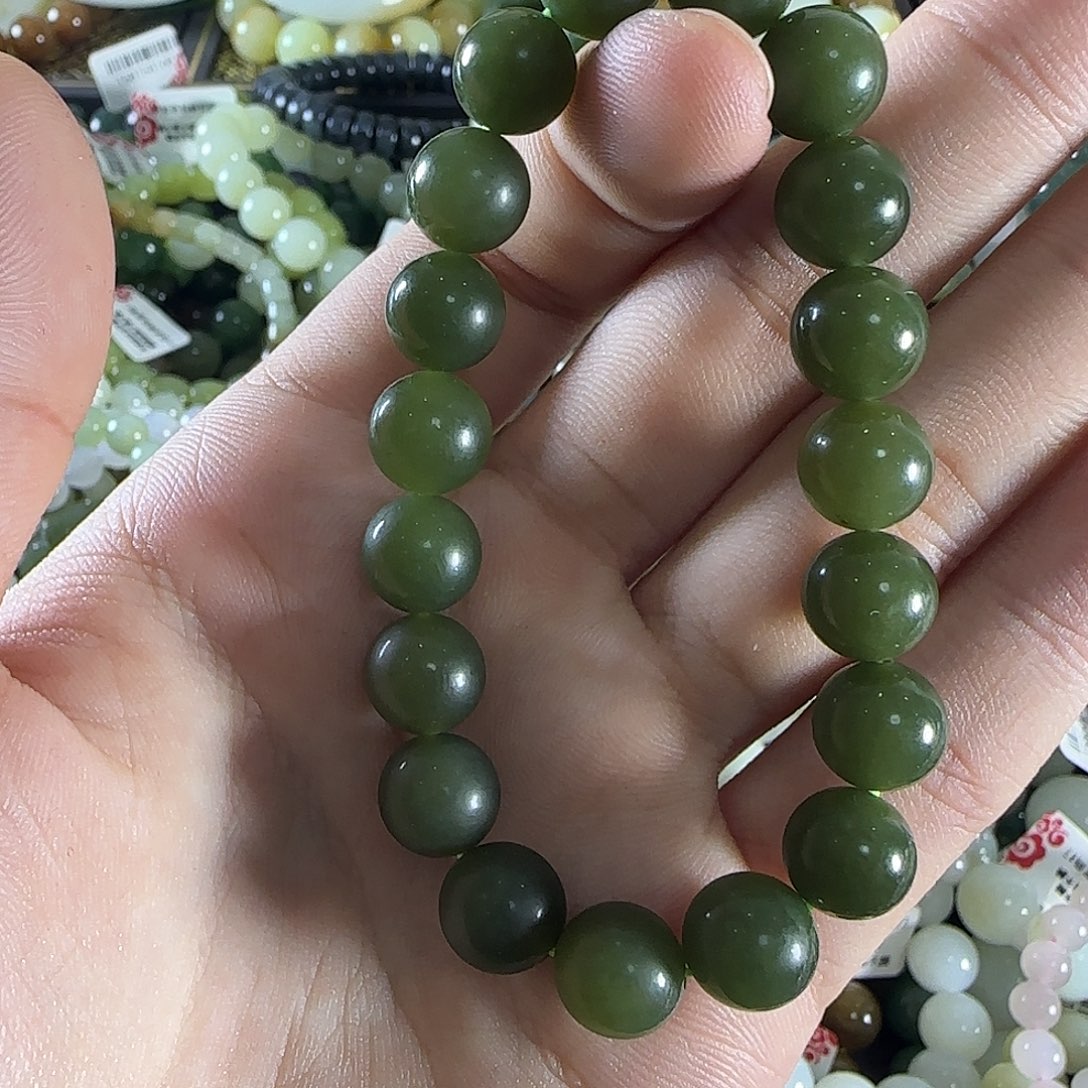 和田玉手链未镶嵌163