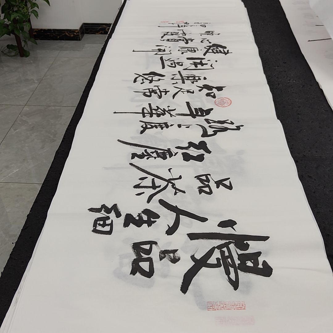 白武坤老师作品一副