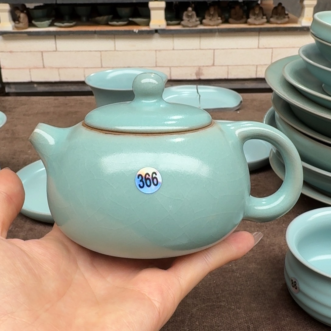 杯仿古天青西施壶瑕366