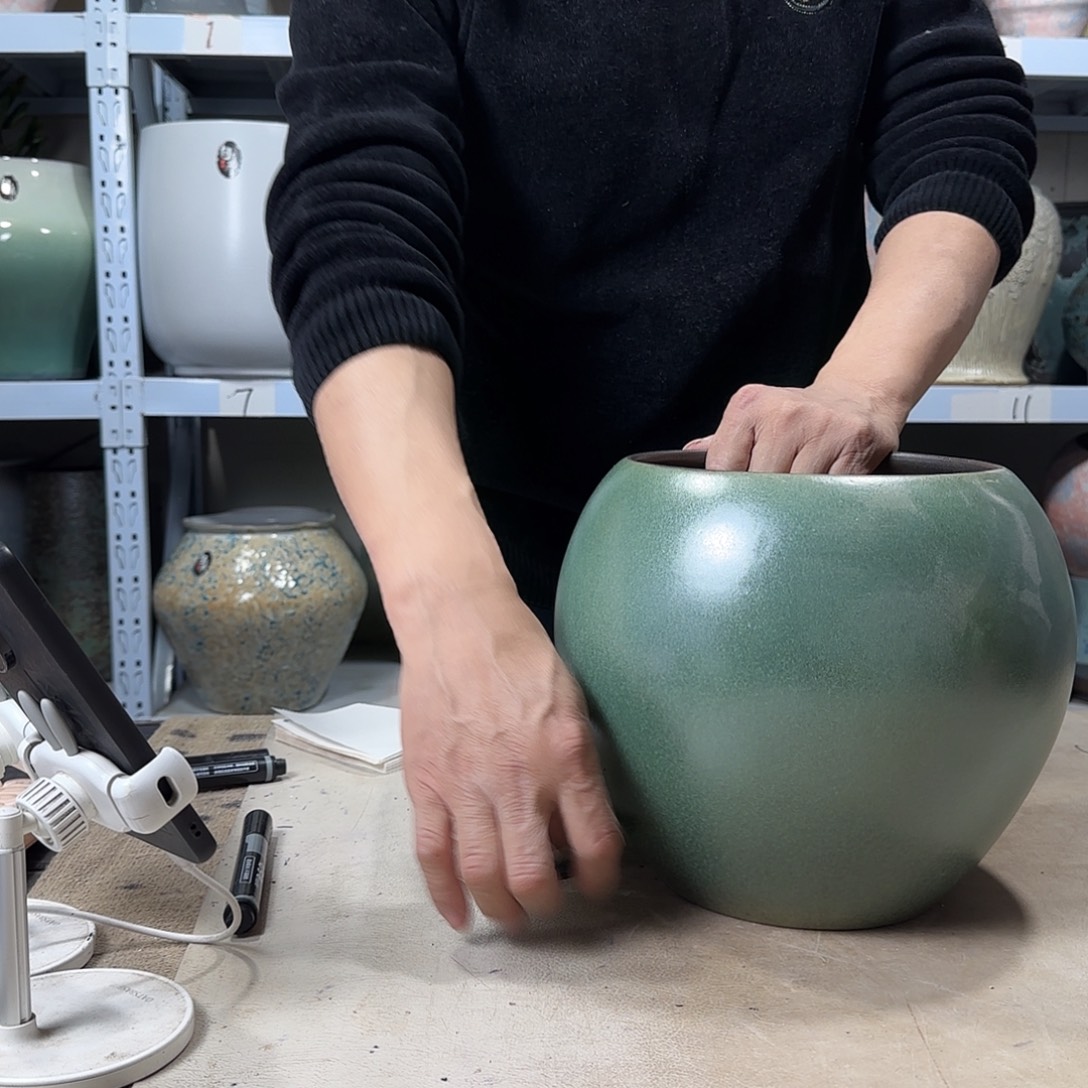 20@22 紫砂花盆尺寸