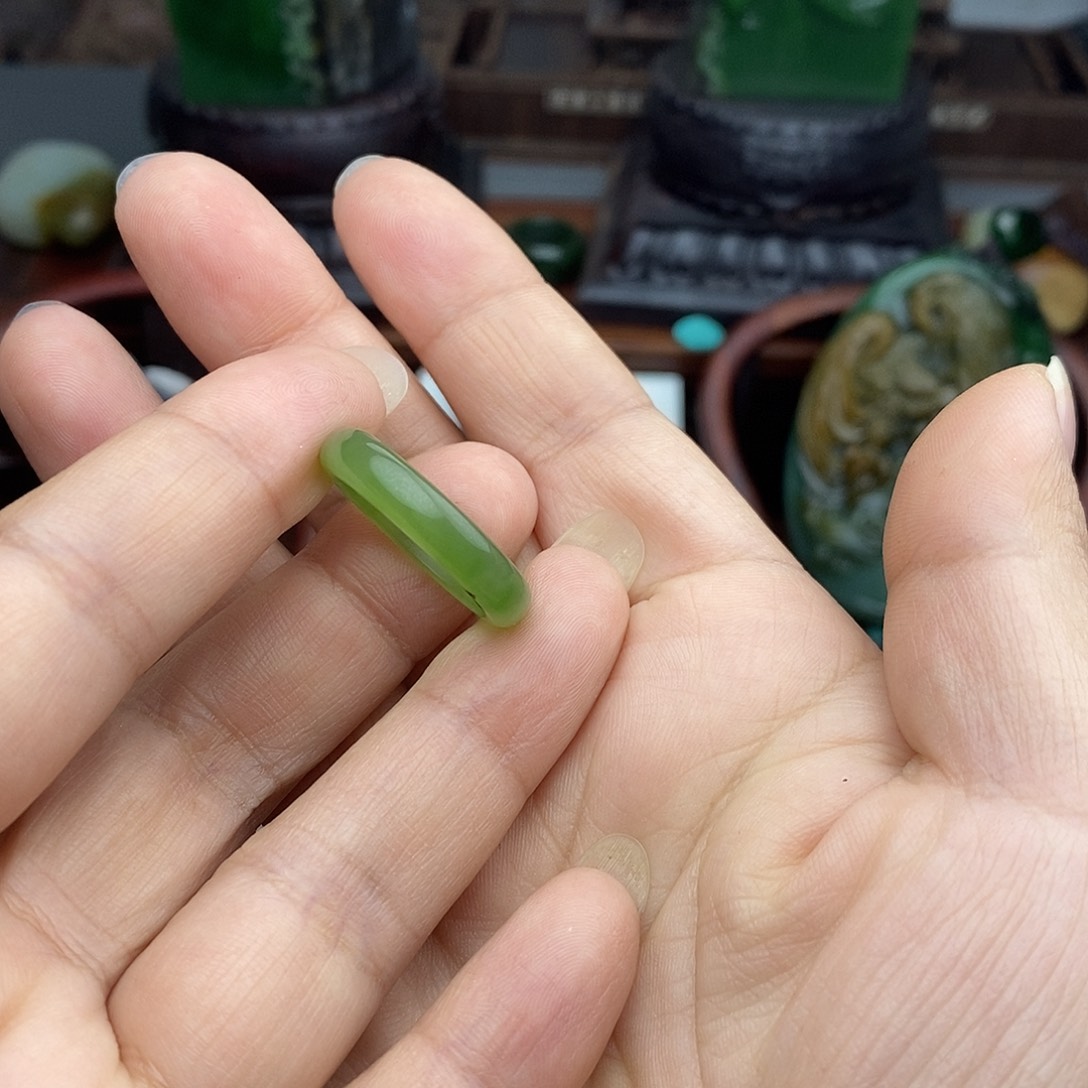和田玉（碧玉）未镶嵌挂件