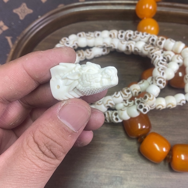 金***莱手串/手链驼骨编号113