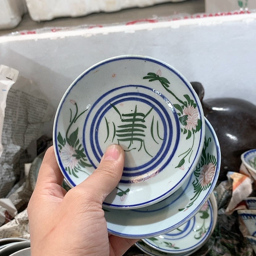 【闪购商品】青花瓷花*?