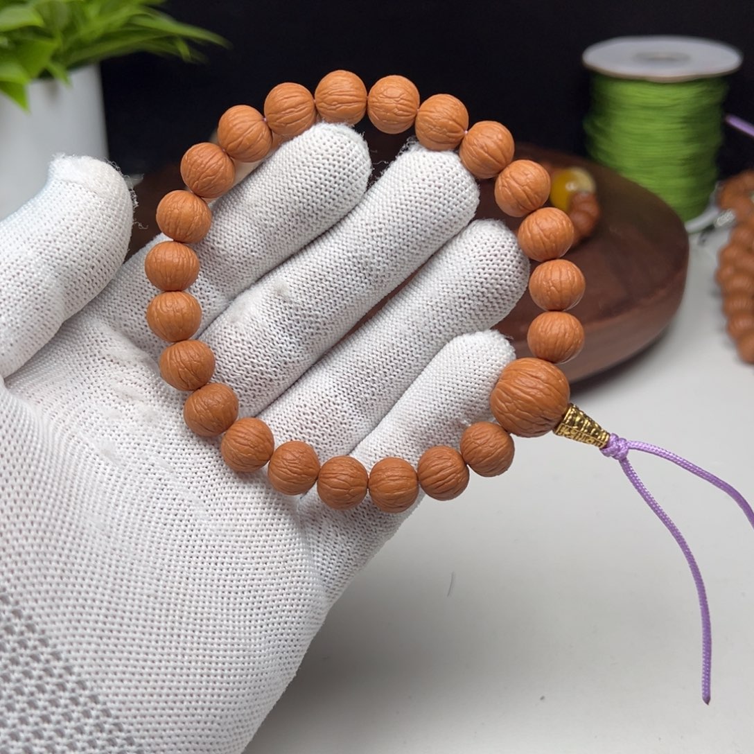 猴头核桃吊坠11.6凤羽精卡三维同尺