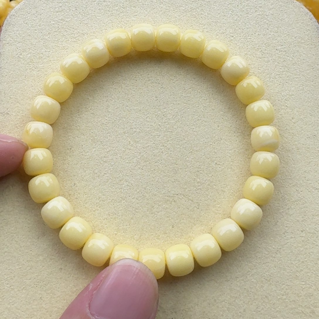 琥珀手链未镶嵌蜜蜡手串