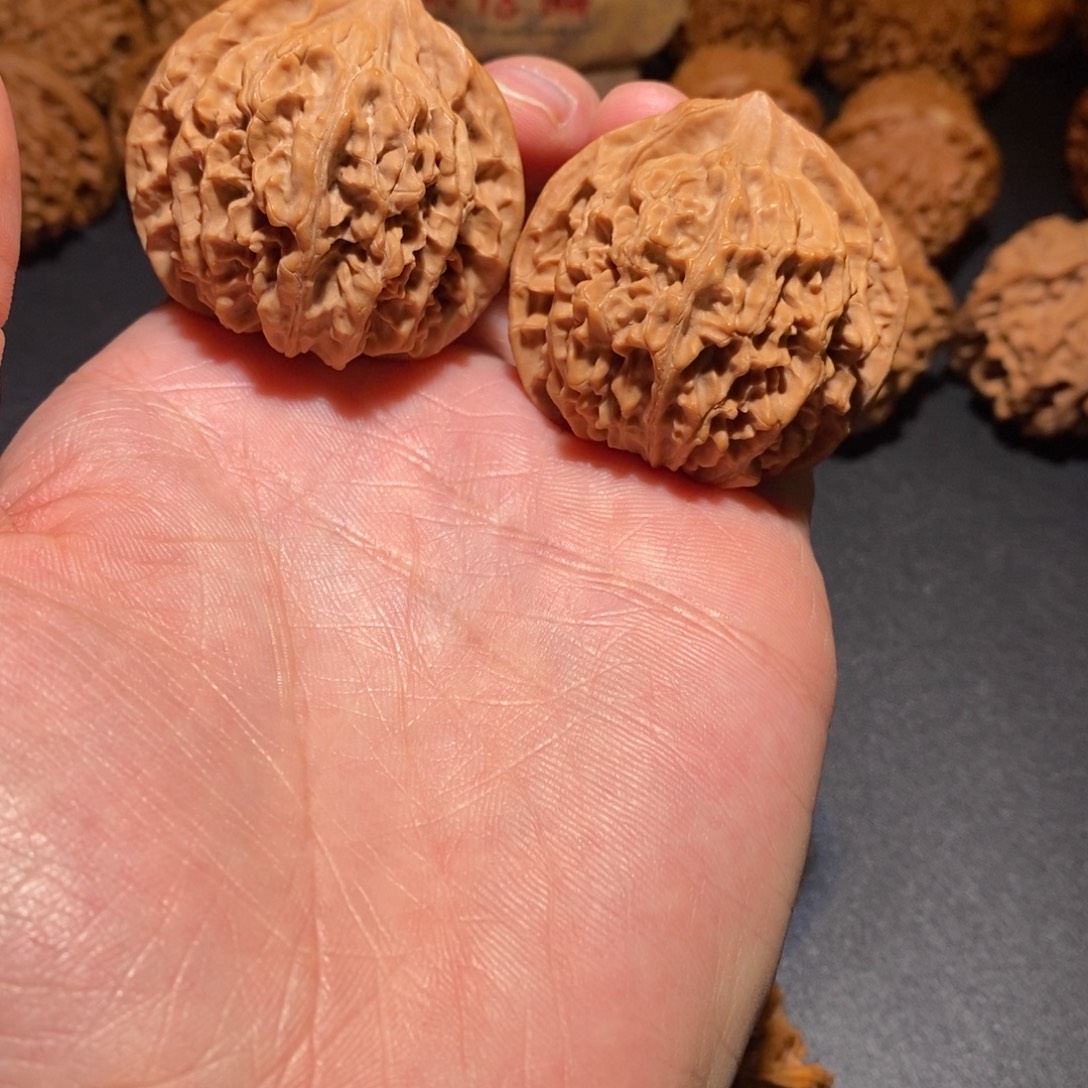 把件文玩核桃2号老款血灯笼43尺全品