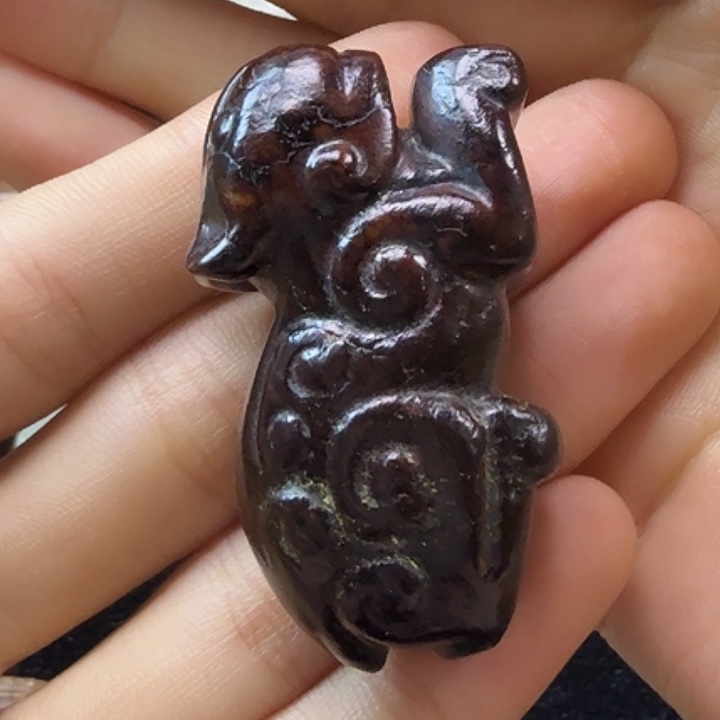 小***侠和田玉未镶嵌挂件