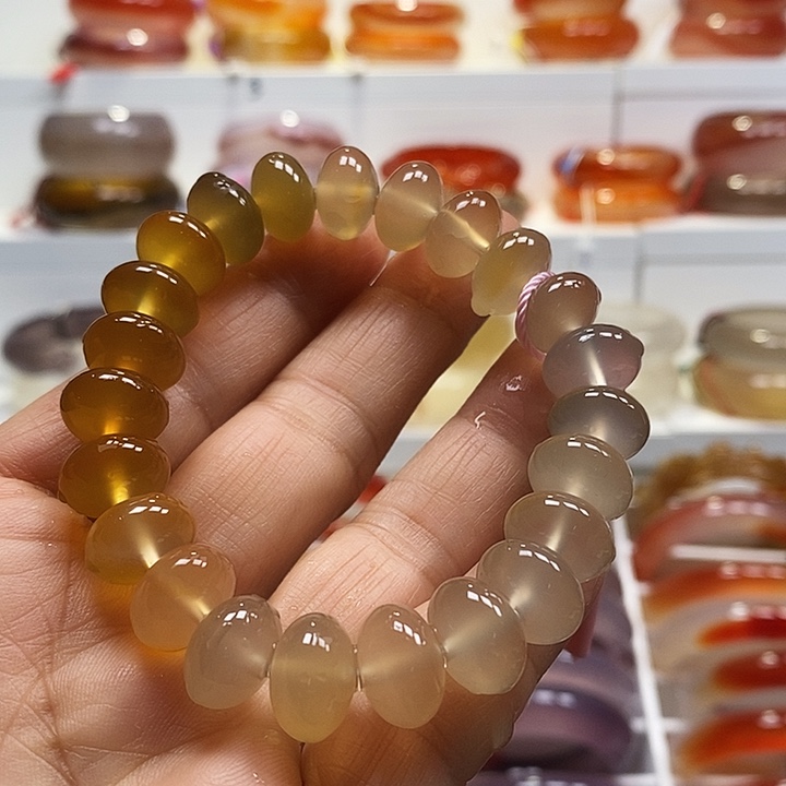 玛瑙/玉髓未镶嵌手链