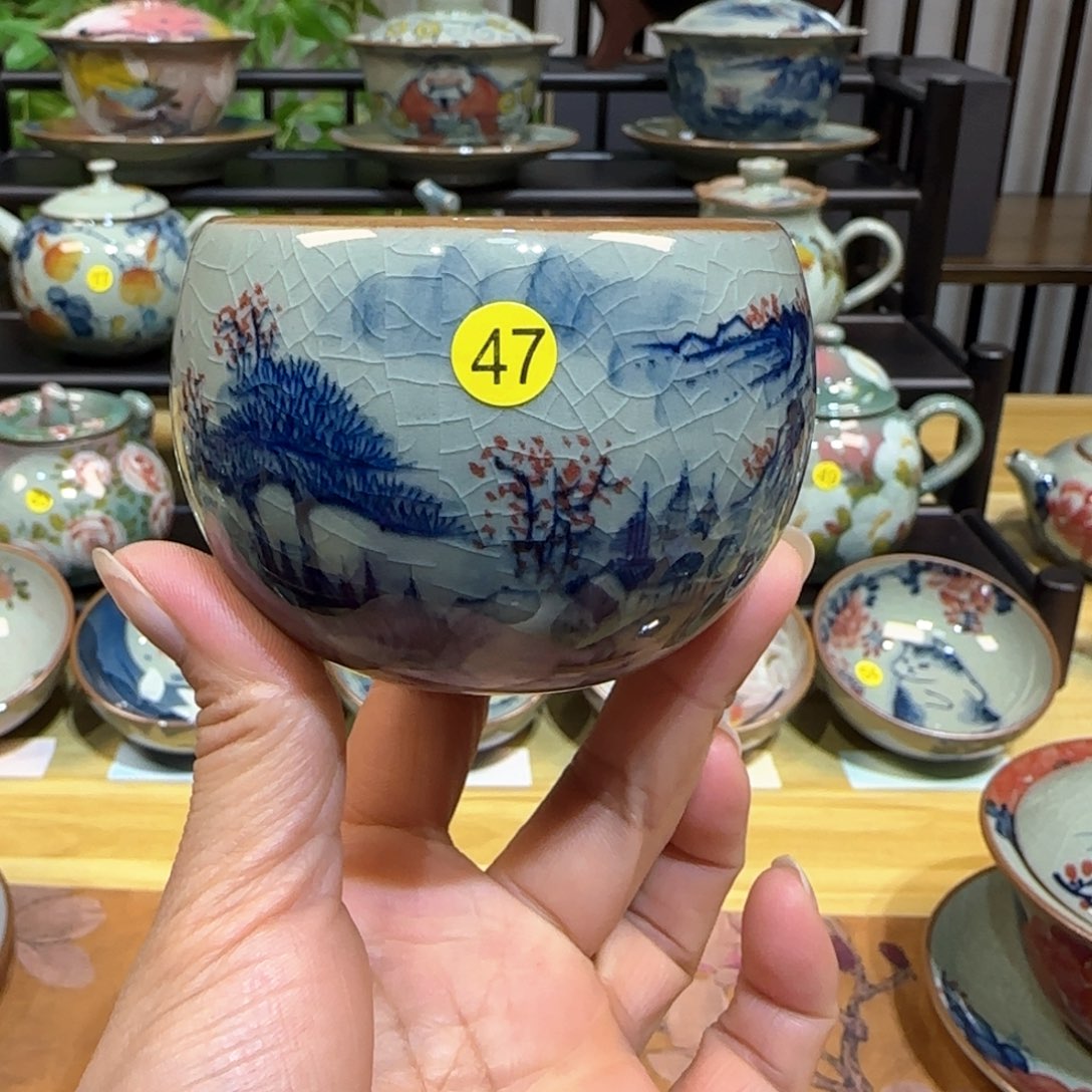 景德镇陶瓷手绘茶具