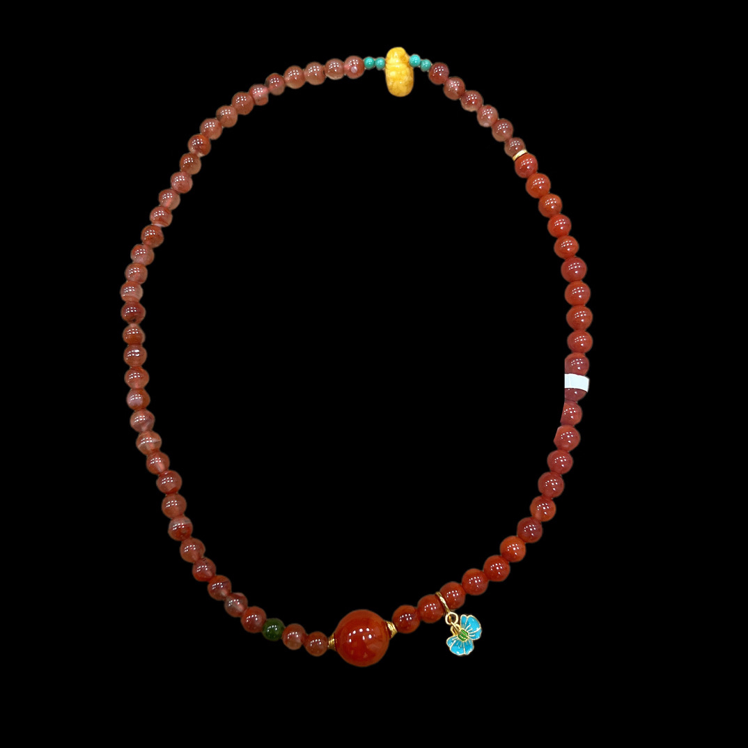 8034南红手串孤品