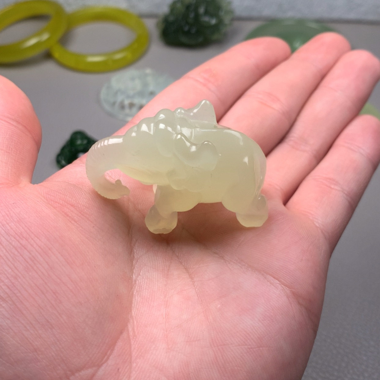 【闪购商品】蛇纹石玉未镶嵌岫玉