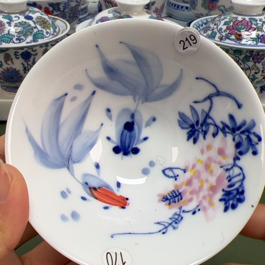 杯景德镇纯手绘茶具219