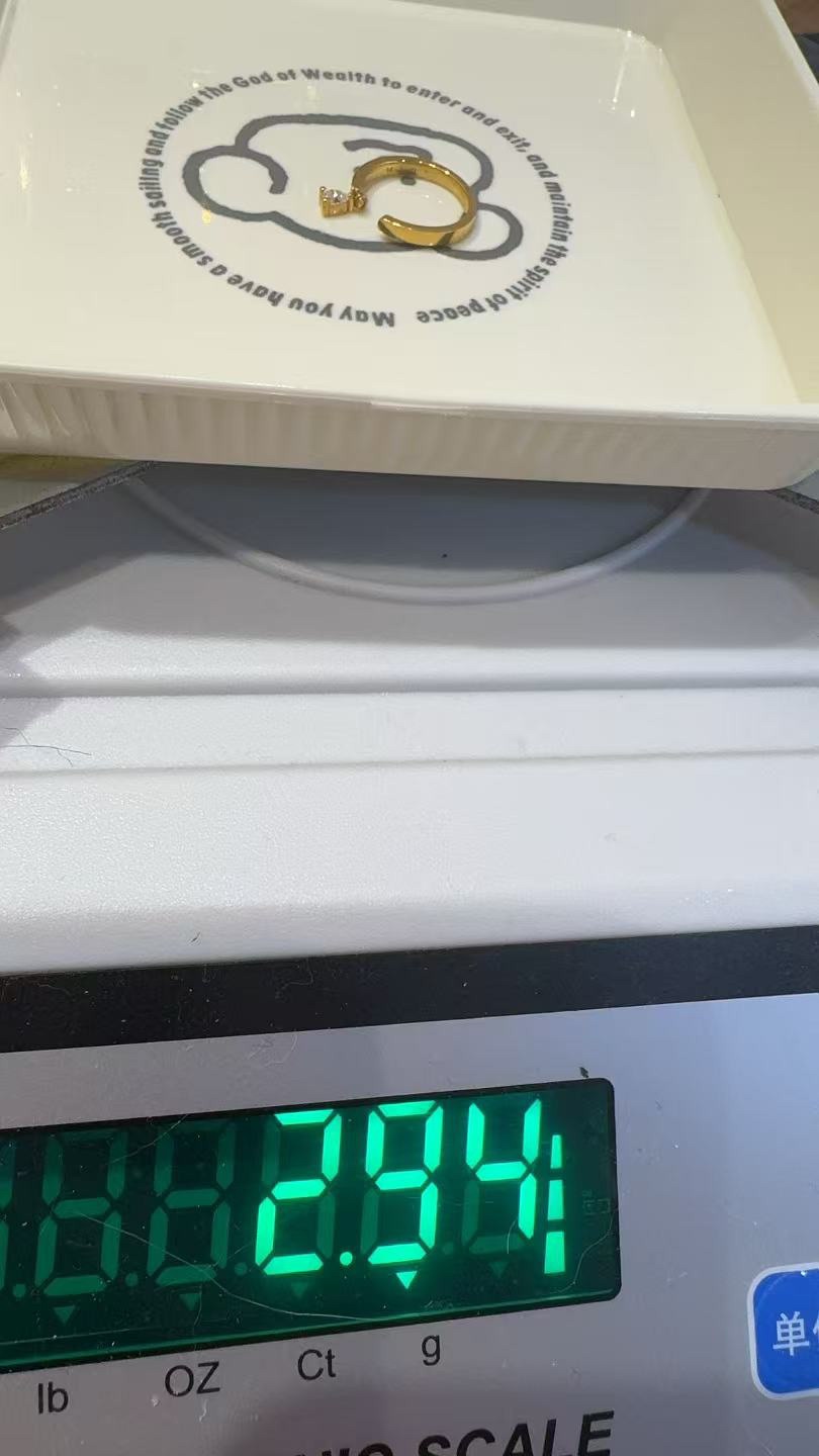 足金精品工艺戒指