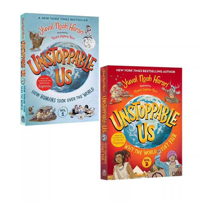 Unstoppable Us 美版 势不可挡的我们 2册平装合售 历史科普