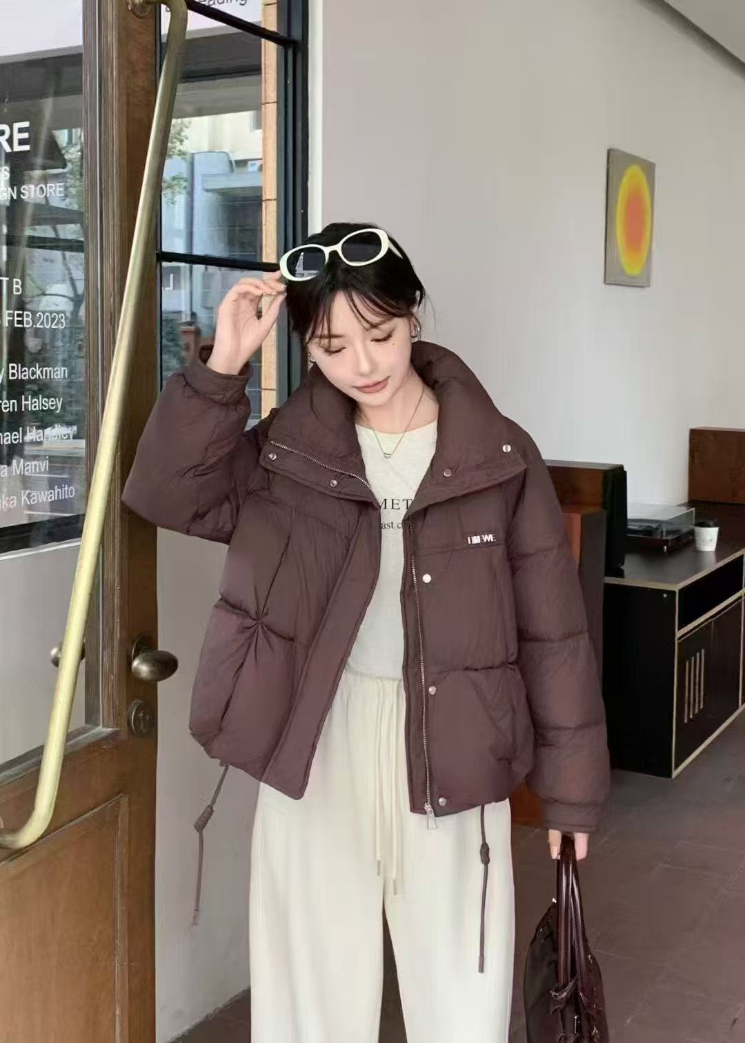 【自由秀】833短款羽绒外套（衣长56厘米）