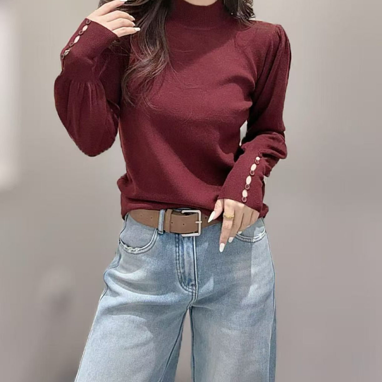 【自由部落】精品设计款羊绒衫