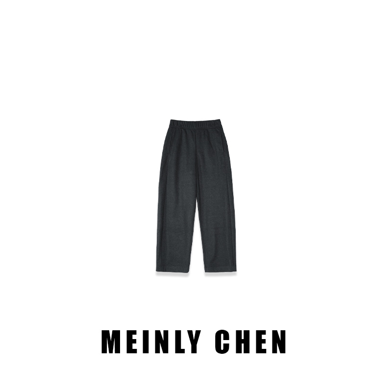 【MEINLY CHEN】高端设计师款时尚百搭舒适松紧腰休闲裤2558