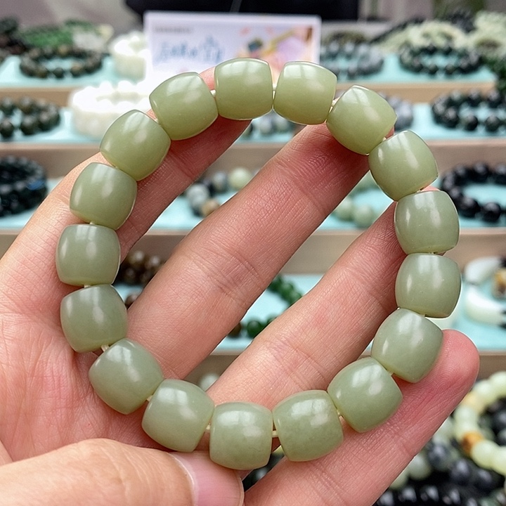 和田玉手链未镶嵌